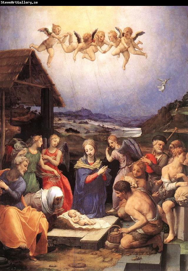 BRONZINO, Agnolo Adoration of the Shepherds sdf